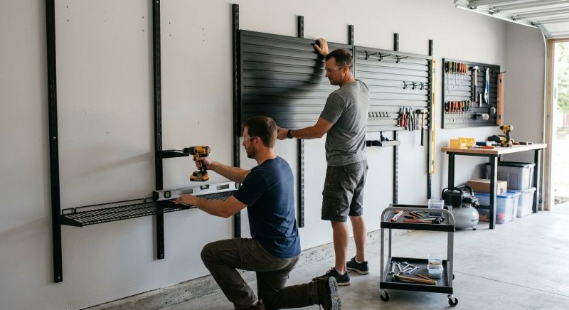Ceiling Rack Installation in Winston Salem, NC