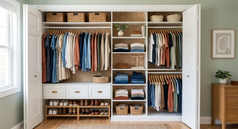 Closet Shelving Installation in Greensboro, NC