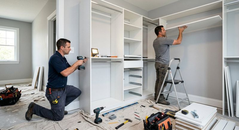 New Closet Intallation in Winston Salem, NC