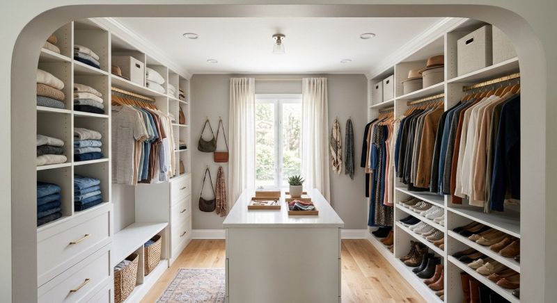 New Closet Intallation in Alexandria, VA