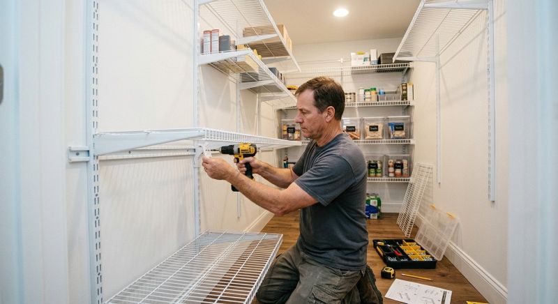 Shelving Installation in Frederick, MD