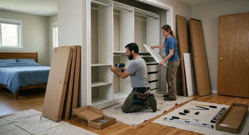 Walk In Closet Installation in Winston Salem, NC