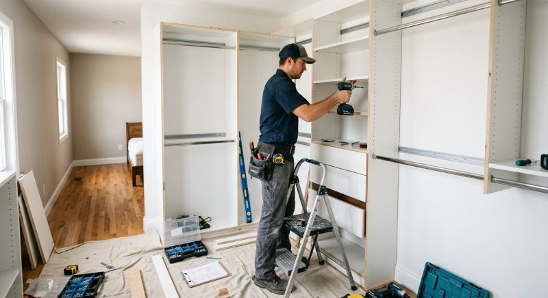 Walk In Closet Installation in Greensboro, NC