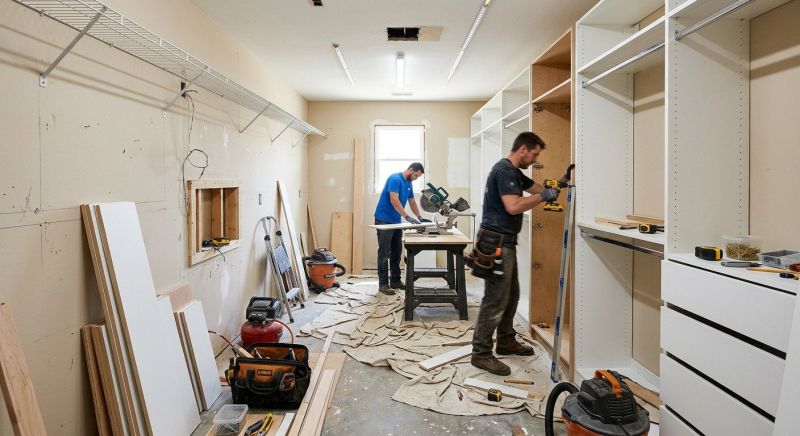 Walk In Closet Remodeling in Frederick, MD